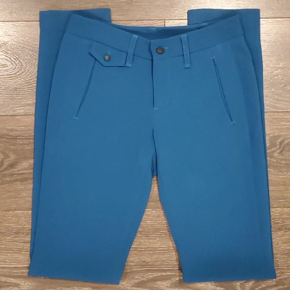 ❤ RAG & BONE SKINNY CREPE TROUSERS / PANTS, 0L (25 LONG / TALL) - Picture 10 of 15